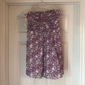 Strapless express dress